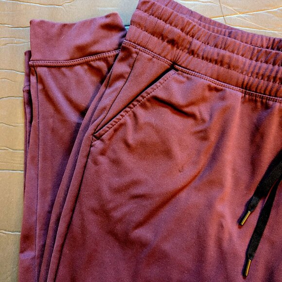 Burgundy Joggers, 32 Degrees - Picture 2 of 3